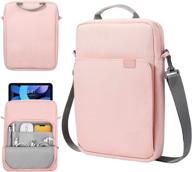 timovo 9-11 inch tablet sleeve bag carrying case - 🎒 ipad pro 11, ipad air, galaxy tab a, surface go 2/1, pink logo