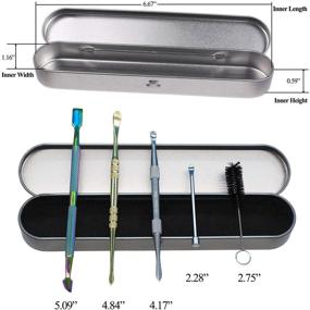 img 3 attached to 🌈 Pearwell Stainless Steel Rainbow Gold Wax Carving Tools Set: Perfect Precision for Wax Sculpting