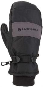 img 3 attached to Carhartt Waterproof Insulated Mittens Black