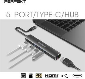 img 1 attached to Док-станция PERFEKT для MacBook Ethernet