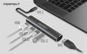 img 2 attached to Док-станция PERFEKT для MacBook Ethernet