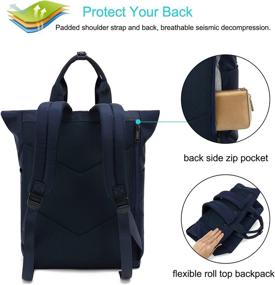 img 2 attached to BASICPOWER Backpack Compartment Water Resistance Lightweight