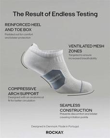 img 1 attached to Rockay Accelerate Anti Blister Running Socks