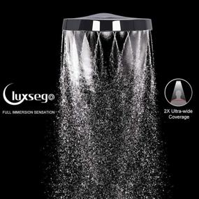 img 2 attached to Luxsego Handheld Showerhead Pressure Full Bodied