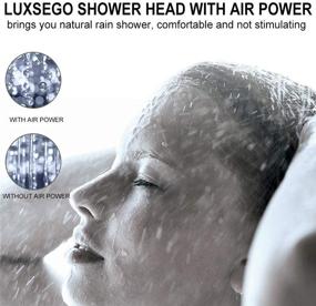 img 3 attached to Luxsego Handheld Showerhead Pressure Full Bodied