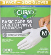 curad vinyl synthetic powder free medium logo