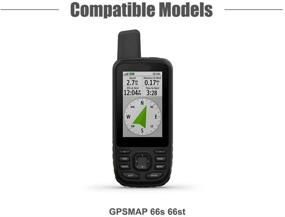 img 3 attached to TUSITA Silicone Protective Cover - Compatible with Garmin GPSMAP 66s 66st 66sr - Handheld GPS Accessories