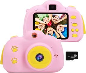 img 4 attached to NICEAO Camera Digital Toddler 📸 Birthday: The Perfect Gift for Little Shutterbugs!
