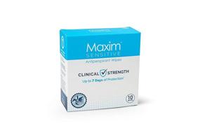 img 4 attached to Maxim Sensitive Antiperspirant Towelette: Effective Hyperhidrosis Treatment for Men and Women (Sensitive 1-Pack)