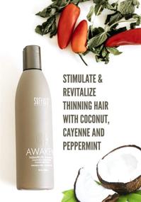 img 2 attached to Revitalize and Hydrate Hair with Surface Hair Healthy Scalp and Hair Thickening Shampoo - Proven Organic Cleanser for Thinning Hair in Women and Men