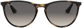 img 4 attached to 😎 Stylish and Protective: Ray-Ban Kids' RJ9060S Erika Round Sunglasses