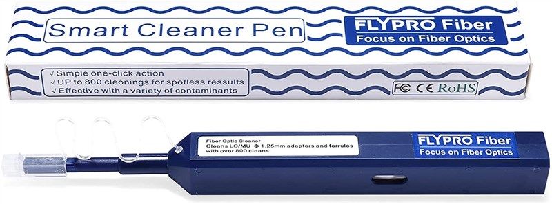 클리너 청소 커넥터는 flyprofiber 로고