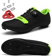 cycling peloton bicycle compatible cleats men's shoes in athletic logo