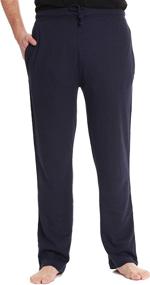 img 3 attached to Men's Followme Thermal Underwear Bottoms (45907 BLK S) - Sleep & Lounge Apparel