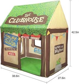 img 2 attached to 🏠 Swehouse Outdoor Kids Playhouse at the Clubhouse