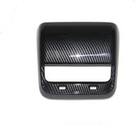 enhance your tesla model 3: justautotrim carbon fiber style interior exterior trims with rear seat ac vent accessory logo