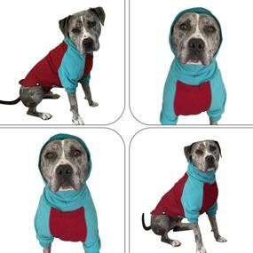 img 2 attached to Tooth Honey Sweater Pitbull Sweatshirt Dogs in Apparel & Accessories