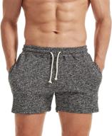 aimpact workout shorts inseam athletic sports & fitness for australian rules football logo