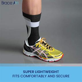 img 1 attached to Enhanced Swedish AFO for Optimal Left-Foot Support: Deluxe Men's Edition