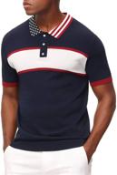 casual striped pj paul jones logo