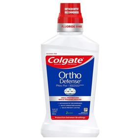 img 4 attached to 🦷 Protective Colgate Ortho Defense Phos Flur Anti Cavity Fluoride Rinse - Mint Flavor, 16.9 Oz