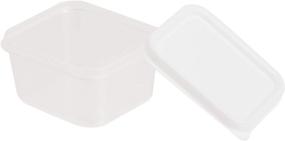 img 1 attached to Greenco Mini Food Storage Containers, Condiment, and Sauce Containers, Baby Food Storage and Lunch Boxes, Leak-resistant, 2.3 oz Each (Pack of 20)