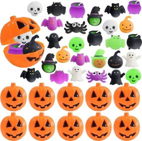 img 4 attached to 🎃 Halloween Classroom Squishy Pumpkin Squeeze