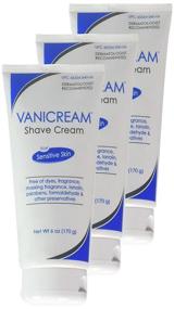 img 1 attached to 🔥 Best Deal: Vanicream Shave Cream for Sensitive Skin - 6 Oz (Pack of 3)