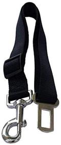 img 1 attached to Lanyarco Safety Seat Belt: Secure and Stylish Vehicle Restraint for Dogs and Cats, in Black and Red