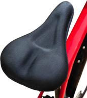 🚴 upnord bike seat cushion - comfortable gel memory foam cover for peloton, stationary, mountain, and other bicycles - men and women - soft exercise and cycling spin logo