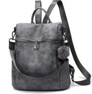 👜 versatile vintage shoulder women's handbags & wallets: stylish convertible backpack for fashion-forward ladies logo