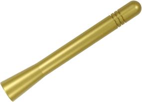 img 1 attached to AntennaMastsRus - Made In USA - 4 Inch Gold Aluminum Antenna Is Compatible With GMC Sierra 1500 (2006-2021)