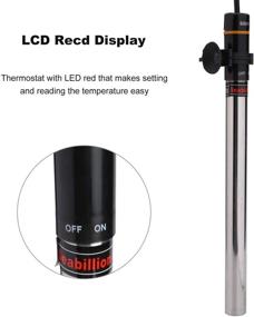 img 2 attached to 🐠 Lineba 500W Submersible Aquarium Heater: LED Temperature Display for Fish Tank