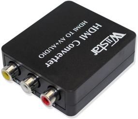 img 2 attached to 🔌 HDMI к AV 3RCA CVBS Видео Конвертер с аудио адаптером - поддержка PAL/NTSC