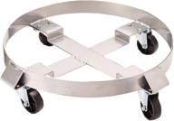 🛒 5044 pentagon tool heavy duty drum dolly - 5 and 30-gallon, single dolly - silver, efficient and sturdy logo