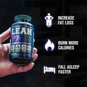 img 3 attached to 💤 Lean PM Night Time Fat Burner: Effective Sleep Aid & Appetite Suppressant - Stimulant-Free Veggie Weight Loss Diet Pills for Men and Women (60 Capsules)