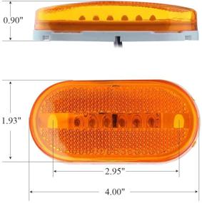 img 1 attached to Marker Light LED Trailer Rectangular