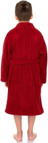 img 3 attached to 🛀 Cozy and Comfortable: TowelSelections Boys Robe - Soft Plush Kimono Fleece Bathrobe for Kids