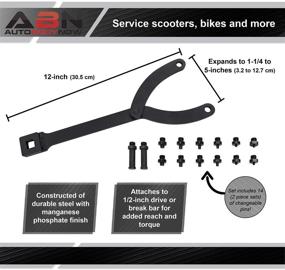 img 1 attached to ABN Cylinder Spanner Wrench Set: The Ultimate Tool for Precision Cylinder Adjustments