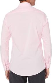 img 3 attached to Stay Sharp and Wrinkle-Free with our BUTTONED Stretch Poplin Non Iron Sleeve Men's Clothing