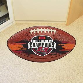 img 3 attached to 🏈 FANMATS NFL Футбольный коврик для взрослых: Улучшите свой опыт игры в день матча!