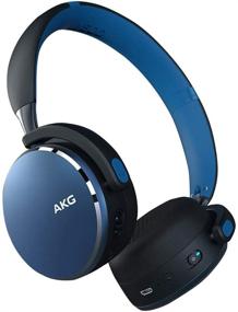 img 3 attached to AKG Y500 Wireless Bluetooth Headphones 🎧 - Blue (US Version) - On-Ear Foldable Design