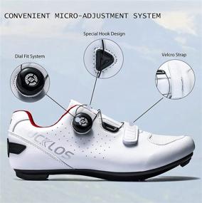 img 1 attached to BUCKLOS Road Shoes Compatible Peloton Sports & Fitness in Cycling