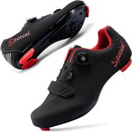 ziitop men's road cycling shoes - peloton & spd cleat compatible for indoor/outdoor road racing bikes logo