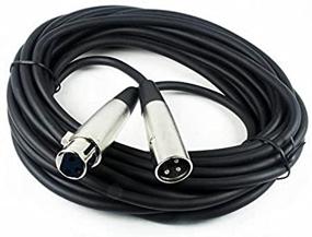 img 1 attached to 🎙️ CBI MLC LowZ XLR Male to XLR Female Microphone Cable, 20 Feet: Superior Audio Connection for Professional Performances