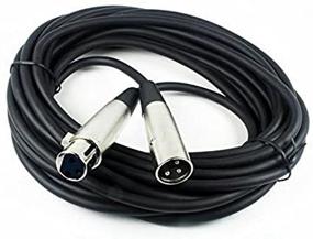 img 4 attached to 🎙️ CBI MLC LowZ XLR Male to XLR Female Microphone Cable, 20 Feet: Superior Audio Connection for Professional Performances