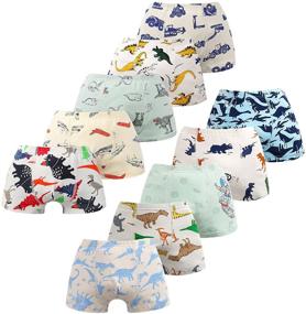 img 4 attached to 🦖 CHUNG Toddler Little Underwear - Dinosaur Print Boys' Clothing
