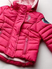 img 2 attached to 👚 Stylish Selection of U.S. Polo Assn. Girls' Outerwear Jacket - Explore Various Styles!