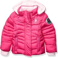 👚 stylish selection of u.s. polo assn. girls' outerwear jacket - explore various styles! logo