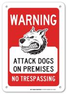 warning beware premises trespassing sign logo